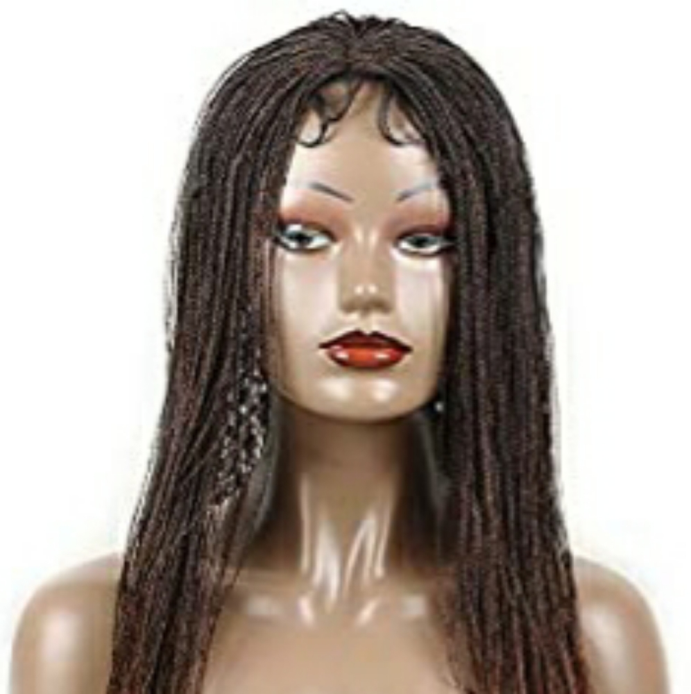 Micro twist braided wig